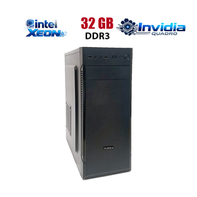 Робоча станція Vinga CS115-450W Tower / 2x Intel Xeon E5-2695 v2 (12 (24) ядер по 2.4 - 3.2 GHz) / 32 GB DDR3 / 256 GB SSD NVMe / nVidia Quadro M4000, 8 GB GDDR5, 256-bit б/в