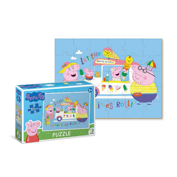 Пазл "Peppa Pig" 200302 Dodo 30 элементов, в коробке (4823115904409)