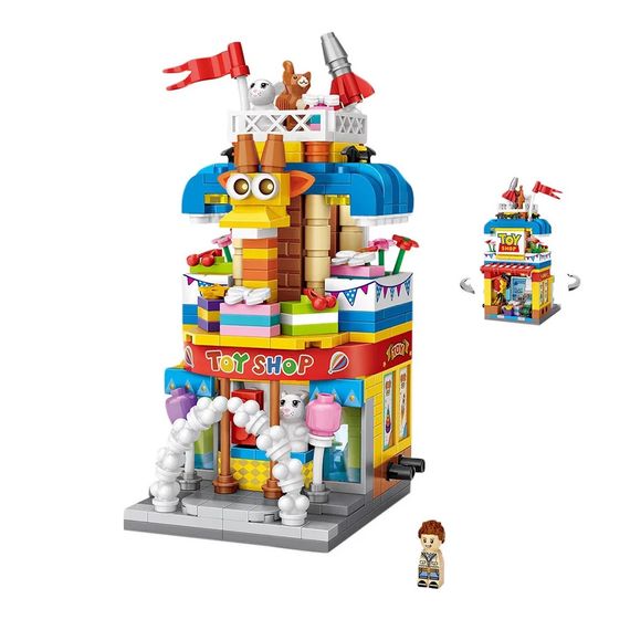 Конструктор LOZ mini Toys Shop (1643) | Зображення 1