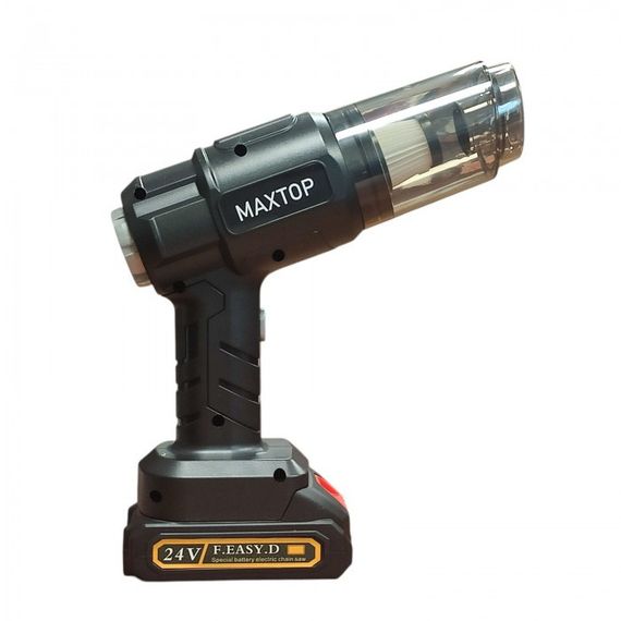 Акумуляторний автомобільний пилосос Maxtop MP-251 - бездротовий, 150 Вт, 6 насадок, об’ємний пилозбірник 180 мл (47561-MP-251_400) | Зображення 2