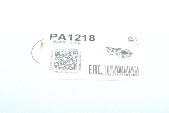 Помпа води Skoda Fabia Octavia VW Caddy Golf Passat Seat 1.0 1.2 1.4TSI 1.6 12- 28z  B B  6 лоп  PA1218 | Зображення 9