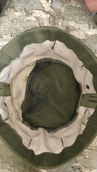 Панама мужская тактическая маскировочная камуфляжная  мужская мультикам + сетка от коморов | Зображення 8