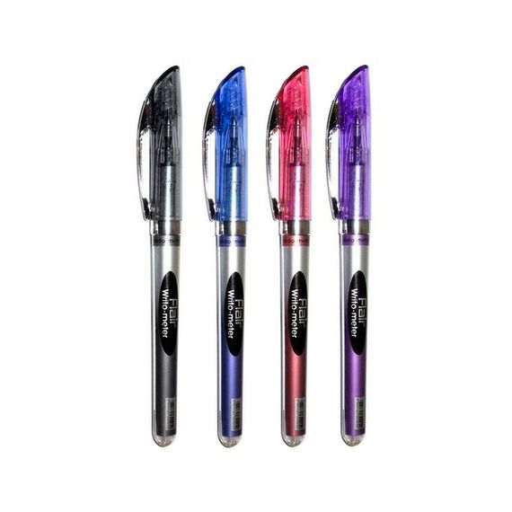 Ручка кулькова Flair Writo-metr 10 км, 743BL, синій (8901765522283) | Зображення 3