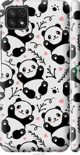 Чохол на Samsung Galaxy A22 5G A226B Панди "4318m-2581-2448"