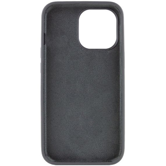 Чохол Silicone Case Full Protective (AA) NO LOGO для Apple iPhone 16 Plus (6.7") Сірий / Dark Gray | Зображення 2