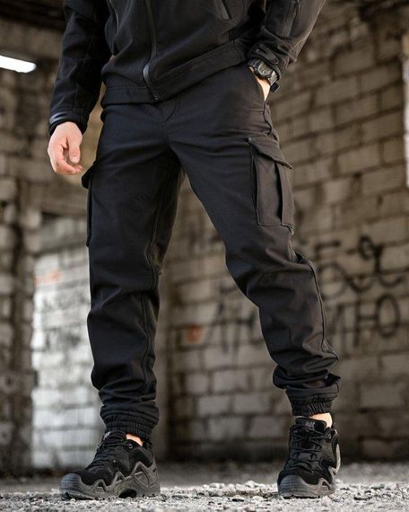 Тактичний костюм софтшел BANDIT чорний ВТ7955 | Зображення 7