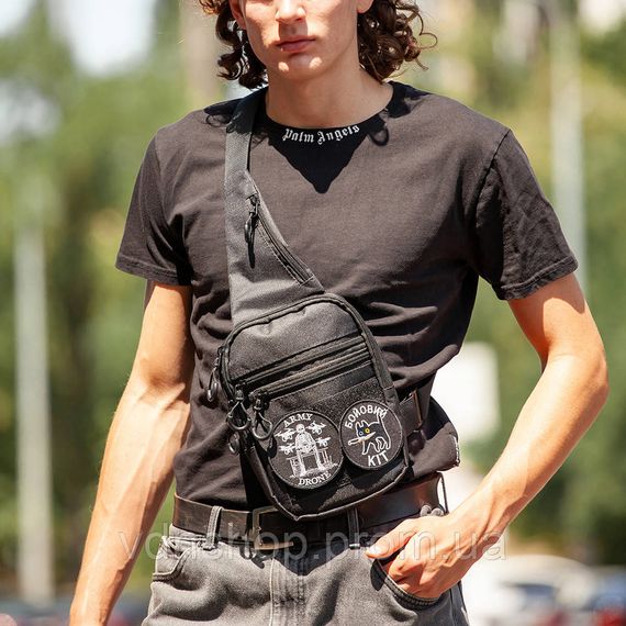 Сумка пояс плече чоловіча тактична, Сумка чоловіча тактика Тактична на груди MH-78 | Зображення 5