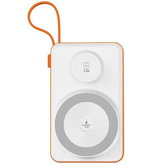 Портативное ЗУ Power Bank WIWU Wi-P007 2 in 1 c БЗУ 10000 mAh | Зображення 2