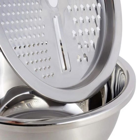 Миска 3в1: миска друшлак тертка Multipurpose Mixing Set | Зображення 2