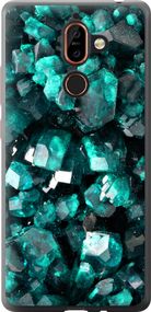 Чехол на Nokia 7 Plus Кристаллы 2 "3674u-1354-17620"