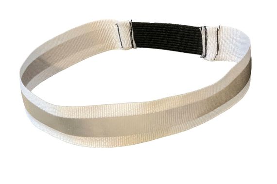 Повязка світловідбивна на резинці срібло 2,0 см