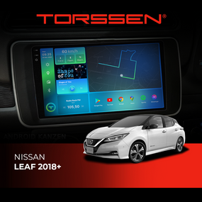 Штатна магнітола Torssen 2K Nissan Leaf 2018+ FL9 4+64Gb 4G Carplay DSP