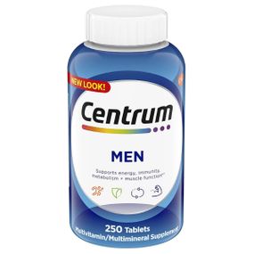 Вітамінно-мінеральний комплекс для чоловіків Centrum Multivitamin&Mineral for Men 250 Tabs