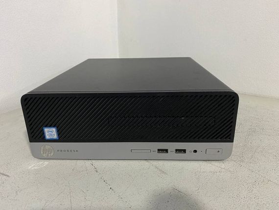 Комп'ютер HP ProDesk 400 G4 SFF / Intel Core i3-7100 (2 (4) ядра по 3.9 GHz) / 8 GB DDR4 / 128 GB SSD / Intel HD Graphics 530 б/в + Подарунок  Розумна інтерактивна зубна щітка Colgate Connect M1 / Bluetooth | Зображення 1