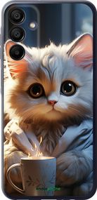 Чохол на Samsung Galaxy A15 Білий кіт "5646u-3357-2448"