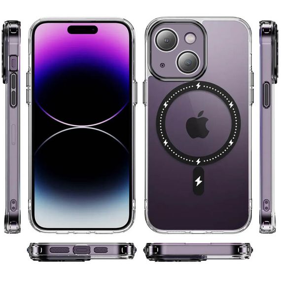 Чохол TPU+PC Colorful with MagSafe для Apple iPhone 14 (6.1") | Зображення 2