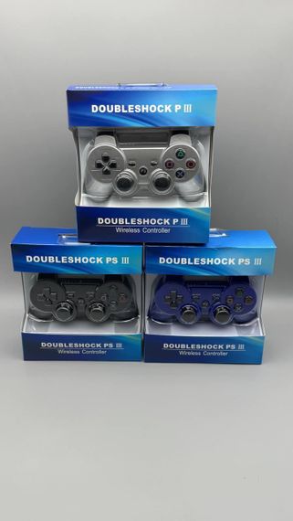 Беспроводной bluetooth джойстик PS3 SONY PlayStation 3 (Синій) | Зображення 2