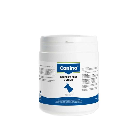 Вітамінно-мінеральний комплекс Canina Barfer Best Junior для собак на натуральному годуванні 350 г | Зображення 2