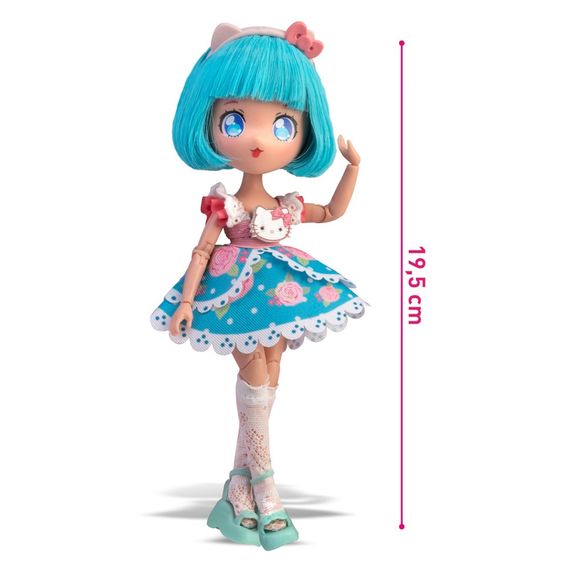 Детская кукла "Красавица Пинк" 4SF Manga Dolls HKTF0300 серии "Hello Kitty" | Зображення 5