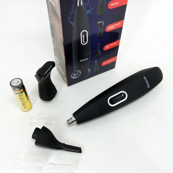 Триммер для носа волос бритва MAGIO, Тример для удаления волос в носу ушах Триммер носа и висков SC-39 | Зображення 1