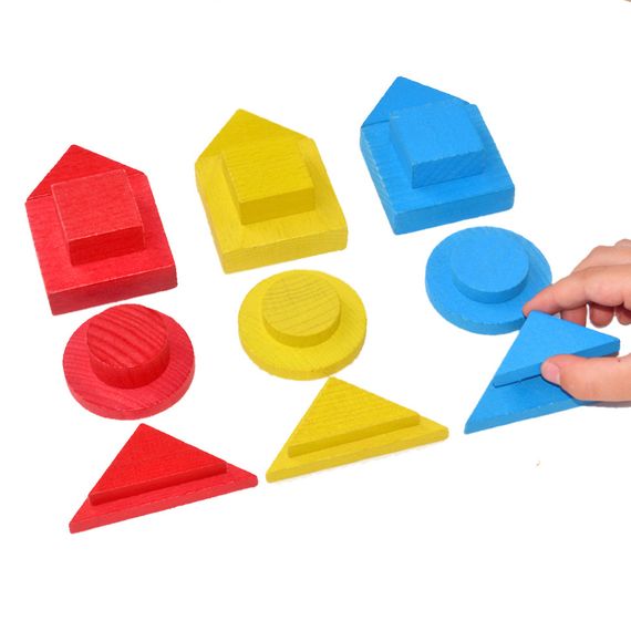 Навчальний набір "Логічні блоки Дьєнеша" Igroteco 900408, 48 деталей | Зображення 9