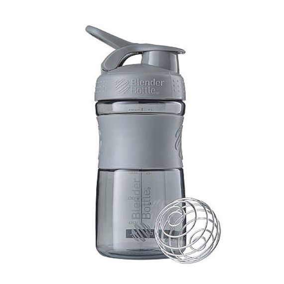 Шейкер спортивний (пляшка) BlenderBottle SportMixer 20oz/590ml Grey (Original) | Зображення 1