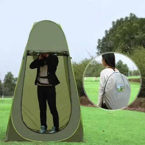 Автоматичний намет / Туристичний намет-кабінка душ, туалет, роздягальня | Зображення 1