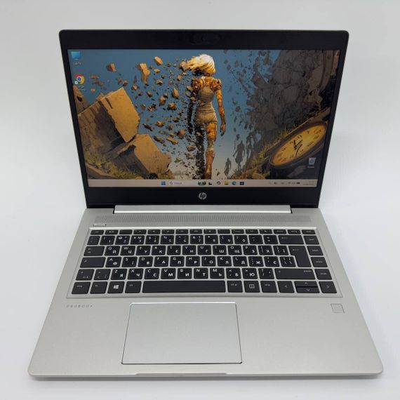 Ультрабук HP ProBook 445R G6 / 14" (1920x1080) IPS / AMD Ryzen 5 3500U (4 (8) ядра по 2.1 - 3.7 GHz) / 8 GB DDR4 / 256 GB SSD M.2 NVMe / AMD Radeon Vega 8 Graphics / WebCam б/в + Подарунок Мишка та килимок | Зображення 2