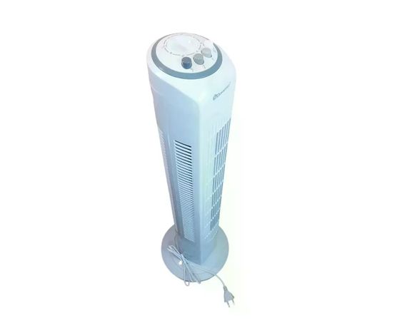 Підлоговий колонний вентилятор DOMOTEC MS-1627 White Tower Fan з таймером і поворотом • Баштовий вентилятор 45 Вт на 3 швидкості для дому та офісу | Зображення 4