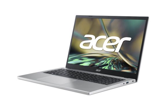 Ноутбук Acer Aspire 3 A315-510P 15.6' FHD, Intel C N100, 4GB, F128GB, UMA, Win11, сріблястий (NX.KDHEU.003) | Зображення 4