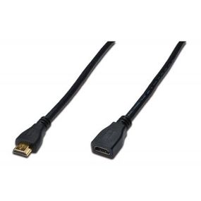 Кабель мультимедийный HDMI M to HDMI M 3.0m Digitus (AK-330201-030-S)