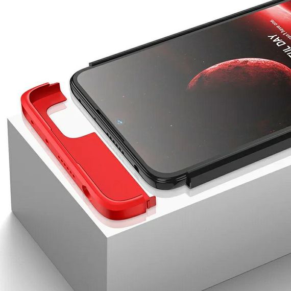 Чохол GKK 360 градусів для Xiaomi Redmi Note 12 5G колір Синій | Зображення 4