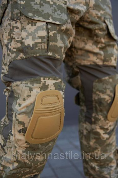 Тактичні штани з наколінниками+ FLEX вставки, піксель ЗСУ | Зображення 6