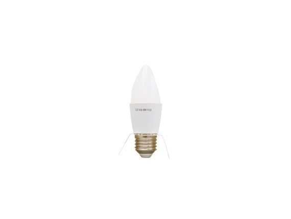 Лампа светодиодная LED E27 8W WW C37 | Зображення 2