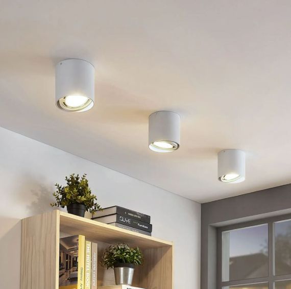 Подсветка тубус накладная AL-81/1 GU10 SWH IP20 MR16 | Зображення 5