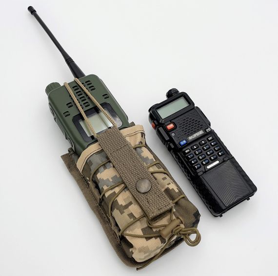 Підсумок під рацію полікордура Піксель Molle чохол тримач для радіостанції | Зображення 9