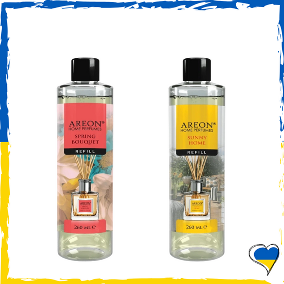 Набір наповнювачів для аромадифузорів Areon Sunny Home Spring Bouquet  260 мл