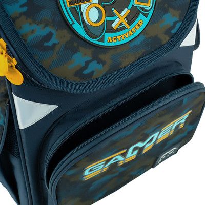Рюкзак школьный GoPack Каркасный Gaming Mode (GO24-5001S-8) | Зображення 7