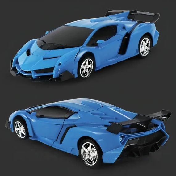 Радіокерована машинка-трансформер з яскравим дизайном XPRO Bugatti Veyron (23456171201_275) | Зображення 4