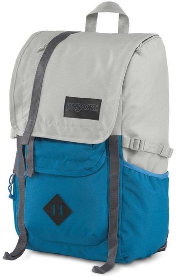 Міський рюкзак 28L Jansport Hatchet сірий із блакитним | Зображення 1