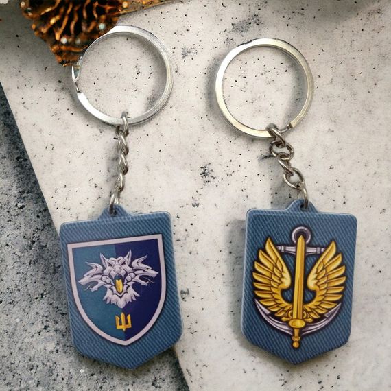 Брелок гумовий 38 окрема бригада морської піхоти | Зображення 1