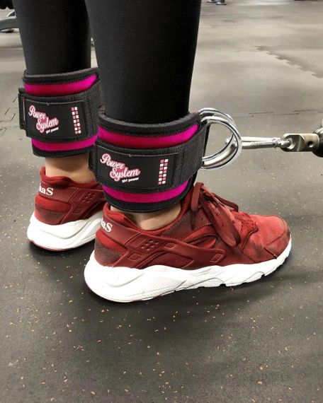 Манжети на щиколотку Power System PS-3450  Ankle Strap Gym Babe Pink | Зображення 1