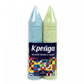 Мел "Карандаш большой" 50125, 2 штуки