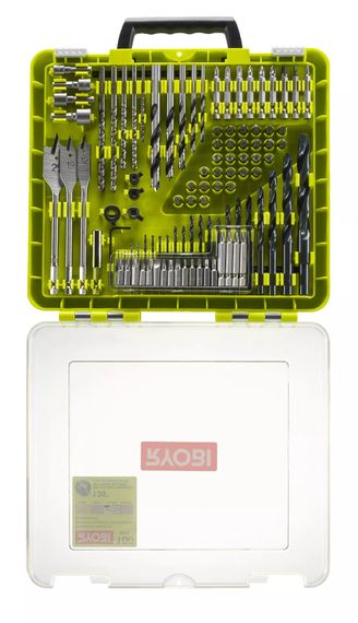 Набір свердел і біт Ryobi RAKDD100 100 шт 5132004666 | Зображення 1