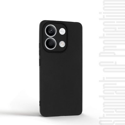 Чехол для мобильного телефона Armorstandart Matte Slim Fit Xiaomi Redmi Note 13 4G Camera cover Black | Зображення 1