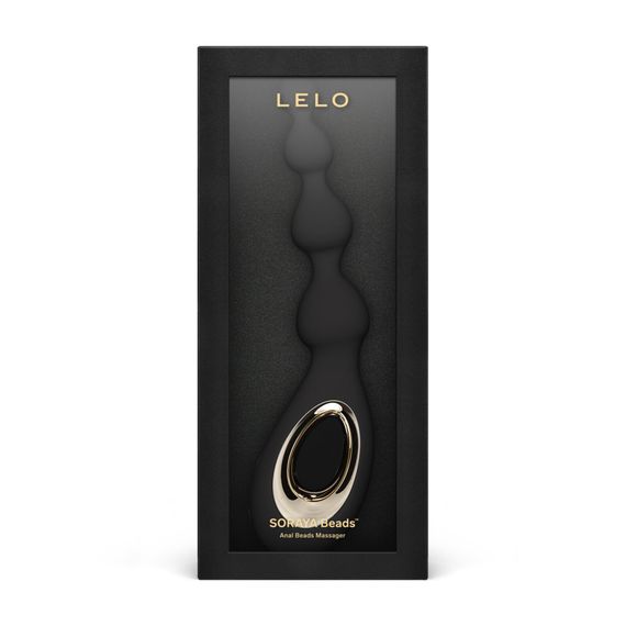 Анальне намисто з вібрацією LELO Soraya Beads Black, різний діаметр намистин, 8 режимів | Зображення 5