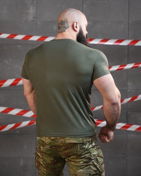 Тактична футболка потоотводящая SABUR ПИХАТА ОЛИВА ВТ6833 | Зображення 2