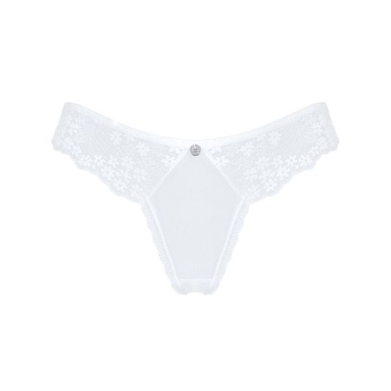 Напівпрозорі трусики Obsessive Heavenlly panties XS/S, відкриті сідниці | Зображення 4