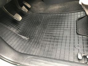 Гумові килимки (4 шт, Polytep) для Chevrolet Aveo T250 2005-2011 рр
