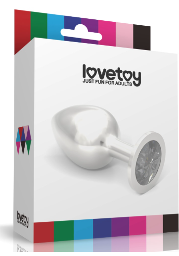 Анальна пробка - Heavy Metal Anal Plug Silver Rosebud Spiral Fuchsia sexstyle | Зображення 1